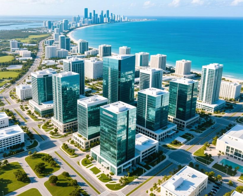 开曼群岛海滩风景